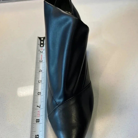 Adrianna Papell Black Ankle Boots Size 10 Wide Heel - Picture 2 of 11